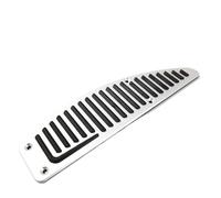 Car Pedals Car Accessories Footrest Brake Gas Accelerator Pedal Pad Cover Aluminum Alloy Replacement for Volvo V40 S40 C30 LHD Car Pedal Cover(Brake and Gas Pedals)(Footrest Pedal)