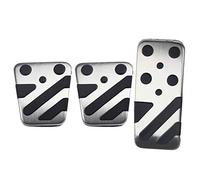 Car Pedals Car Brake Accelerator Pedal Covers Fit Use For Mitsubishi Eclipse Cross Outlander ASX Lancer 2009 2014 2015 2016 2017 2018(Black)