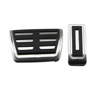 Car Pedals Cover For Vw for Transporter for Multivan T5 T6 for Caravelle T6 Stainless Steel Fuel Brake Footrest Pedal Cover AT MT Brake Pedal Covers