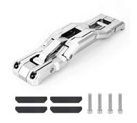 Car Pedals Fit For Jeep Fit For Wrangler JK JKU JL JLU 2007-2021 Aluminum Car Folding Stepping Ladder Door Hinge Step(White)