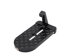 Car Pedals Foldable Car Roof Rack Step Car Door Step Multifunction Universal Latch Hook Foot Pedal Aluminium Alloy(2015 RHD Frame)