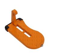 Car Pedals Foldable Car Roof Rack Step Car Door Step Multifunction Universal Latch Hook Foot Pedal Aluminium Alloy(RHD Frame cable)