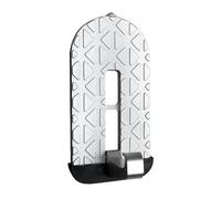 Car Pedals Foldable Car Roof Rack Step Car Door Step Universal Latch Hook Auxiliary Foot Pedal Aluminium Alloy Safety Hammer(Silver)