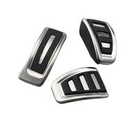 Car Pedals For A4 B8 2008 2009 2010 2011 2012 2013 2014 2015 2016 Stainless Steel Car Foot Pedals Fuel Gas Brake Accelerator Rest Pedal Pad Brake Foot Pedal(3 pcs)