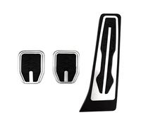 Car Pedals For BMW X5 X6 F15 F16 E70 E71 E72 M 2008-2017 LHD Gas Accelerator Brake Footrest Pedal Pad Cover Kit Accessories Car(3Pcs MT)