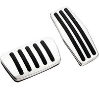 Car Pedals for Cadillac XTS 2008-2016, Auto Stainless Steel Brake Cluth Pedal Protection Cover Non-Slip Car Pedal Cover