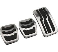 Car Pedals for Ford Focus 2 3 4 MK2 MK3 MK4 RS ST 2005-2020, Auto Stainless Steel Brake Cluth Pedal Protection Cover Non-Slip Car Pedal Cover