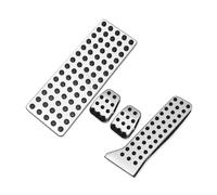 Car Pedals For Mazda 2 3 6 For Demio For Axela For Atenza Car Foot Fuel Pedal Brake Clutch Pedals Cover Foot Rest Pedal Cover Pad Car Brake Pedal Pads(MT with Rest)