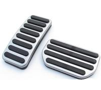 Car Pedals for Suzuki Vitara 2016 2017 2018 2019, Auto Stainless Steel Brake Cluth Pedal Protection Cover Non-Slip Car Pedal Cover