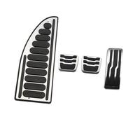 Car Pedals Set For Everest For Ranger 2016-2023 Car Pedals Gas Brake Rest Pedal Cover Car Pedals