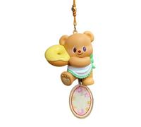 Car Pendant - Car Charm | Bag Charm | Bear Car Pendant with Sound Cute Cartoon Animal Bag Charm for Car Centre Console Pendant for Decorative Touch Bear Car Pendant for Collectible Toys
