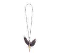 Car Pendant Coffee Ornament Rearview Acrylic Hanging Mirror Decorative