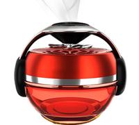 Car Perfume Air Maker, Solar Rotary Car Air Purifier Solar Rotatable Scents Abuse 50ml Auto Interior Accessories Perfume Supplies PU