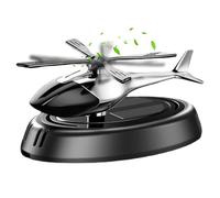 Car Perfume - Car Air Freshener | Car Scent Diffuser | Solar Powered Car Air Freshener Helicopter Rotation Aromatherapy Creative Strong Car Scent Ornament