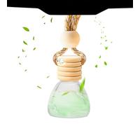 Car Perfume Diffuser Empty Bottle | Refillable Mirror Hanging Bottle - Perfume Oil Container 10ml Odour Neutralises for MPV, Sedan, Van and Caravan