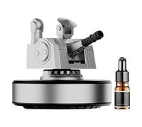 Car Perfume Diffuser - Reusable Dashboard Air Freshener with 5ml Oil, Portable Alloy Fragrance Dispenser, Stylish Car Interior Decor | Perfect for Men, Women, Travel, and Daily Driving