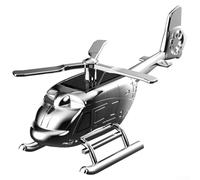 Car Perfume Diffuser with Unique Helicopter Design Solar Powered Zinc Alloy Device for Effective Aroma Dispersion While Driving