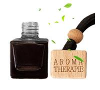 Car Perfume Pendant - Versatile Portable, Compact, Air Freshener for In, Glass Refillable Diffuser Bottle, 10ml Oil Empty with | Multipurpose Outdoor Indoor Utility Modern