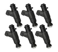 Car Petrol Injection Nozzles for B&ENZ CLK320 E320 C280 ML320 3.2L 2.8L V6 1998 1999 2000 6 Fuel Injectors Nozzle A1120780049 0280155742
