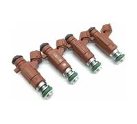 Car Petrol Injection Nozzles for Sentra 2000 2001 2002 1.8L Fuel Injector Replace FBJB100 166005L300 16600-5L300 0280155937 4pcs(4pc)