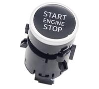 Car Pexorin Ignition Lock Switch Assembly Car Push Button Switches Chrome Engine Start Stop Switch, for A3 Q3, for A8, for Q7 Q8 83A905217 83A 905 217