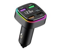 Car Phone Adapter for Phone | Recharge Plug for a 5 Port USB Phone Adapter | Multiple Car Charging Block for Mobile Phones, Table