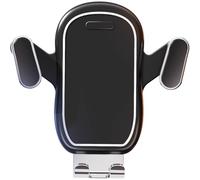 Car Phone Cradle for Mercedes-Benz Ponton R-class S-class SL SLC SLK,Adjustable Cradles 360° Rotation Mobile Phone Mount One Button Release Function Holder,for Air Vent,B-Mirror Black