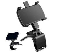 Car Phone Holder 360 Degree Non-Slip Dashboard Mount with Clip for 4 to 7 Inch Smartphones Secure Stable Phone Holder for Car Interior