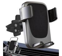 Car Phone Holder 360 Rotating - Anti-shake Cell Phone Holder | Auto Lock Smartphone Holder for Cars, Dashboard and V Holder