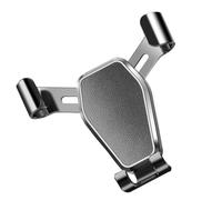 Car Phone Holder Air Vent Mount Support Universal Mobile Phone Clip Stand for Navigation, Plastic Auto Phone Stand Compatible with All Smartphones, Black