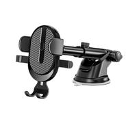Car Phone Holder Anti-Slip Vibration-Proof Dashboard GPS Mount | Suction Phone Mount Smartphones GPS Video Recording Calling for Driving Navigation Road Trips Travel