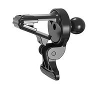 Car phone holder Asudaro Car Phone Air Outlet Clip 360 Degrees Air Conditioning Port Support Base Stable phone holder for Most Cars SUV Minivans RV 112mmx102mm