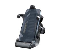 Car Phone Holder - Automatic Adjustment Air Vent Mount, Racing Seat Design Bracket, 360 Degree Rotation Head, Secure Grip Clip, Stable Vibration Free Cradle | Hands Frees Mounts For Sedans Trucks SUV