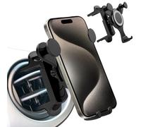 Car Phone Holder Car Mount Accessories for Mercedes Benz S/E/C Audi-TT Mini Cooper Jeep Ford Adjustable Round Vents Mount for All Circular Air Vents Compatible with iPhone 16/15/14 Pro Max Samsung