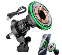 Car Phone Holder, Car Mount Charger - Fast Charging Car Charger Holder Holder | Wireless Fast Edge Holder for Auto Accessories Stable Grip