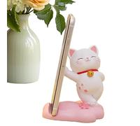 Car Phone Holder - Car Phone Stand Desk Phone Organizer | Non-Slip Cute Cartoon Cat Phone Stand Ornament Cute Animal Desktop Phone Holder Accessories Decoration for