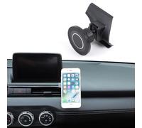 Car Phone Holder Compatible with 2016-2024 2025 2026 Mazda MX-5 Accessories Black Centre Console Dashboard Air Vent Fixed Mobile Phone Mount Holder Fit for iPhone Android and Universally Smartphones