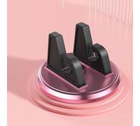 Car Phone Holder Designed with 360 Degree Rotation and Anti Skid Technology for Enhanced Safety on the Road (Pink)