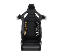 Car Phone Holder for Air Vent, Shockproof Racing Style Bracket with 360 Degree Rotation, Fits Smartphones Up to 8.5cm Wide and 1.5cm Thick (yellow)