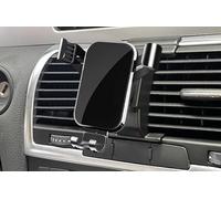 Car Phone Holder for Audi Q7 2006 2007 2008 2009 2010 2011-2015, Stable Handsfree Phone Holder Mount for Car, Adjustable Car Mobile Phone Cradle 360° Rotation Vent Dashboard Stand,A Black