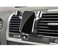 Car Phone Holder for Audi Q7 2006 2007 2008 2009 2010 2011-2015, Stable Handsfree Phone Holder Mount for Car, Adjustable Car Mobile Phone Cradle 360° Rotation Vent Dashboard Stand,B Silver