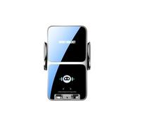 Car Phone Holder for Mazda CX-5 2017-2023 7-inch screen base, Safest Securely Adjustable Easy Placement Car Phone Mount,Silver wireless charging retractable magnetic head