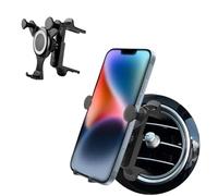 Car Phone Holder for Mercedes Benz A B C E S Mini Cooper Audi-TT Ford Jeep Suzuki Mustang Wrangler Swift Round Vents Phone Mount All Circular Air Vents Compatible with iPhone Samsung Galaxy Gifts