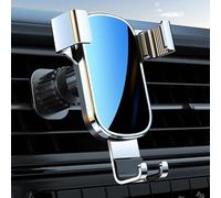 Car Phone Holder for Mg3 Mg4 EV Mg5 Mg6 Mg HS Mg Marvel R Mg ZS, 360° Rotating Gravity Mount, Car Phone Holder Air Vent, with Alloy Clamp Antislip, Shock Absorbing, One Hand Operation