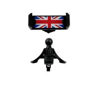Car Phone Holder For MINI Cooper R56 R57 R55 R58 R59 R61 R60,Car Cradle | Car Circular Air Vent Hands-Free Cradle for MINI second-generation models for Smartphone, iPhone Suitable(Union Jack)