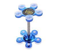 Car Phone Holder for Vehicle with Double-sided Suction Cup and 360-degree Rotatable Multi-function Design, Silicone and Metal Material, Suitable for Car Wind Outlet Navigation