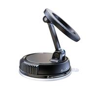 Car Phone Holder Magnetic | Suction Cup Bracket,360 Degree Adjustable Car Phone Stand,for Men Truck SUV Vehicle Interior Navigation dashboard materials with an anti-slip gel coating, ensuring secure