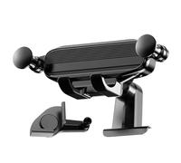 Car Phone Holder Mount - Adjustable Clip Support Design, Stable Viewing Angle Cradle, Secure Grip Mobile Stand, Dashboard Screen Placement Aid for Vehicle Navigation Media Display Use