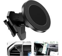 Car Phone Holder Mount, Magnetic Car Air Vent Cell Phone Mount，Adjustable Holder Compatible with F150 2015-2020 & Super Duty F250 F350 F450 2017-2021 Universal Bracket Stand for iPhone & Android