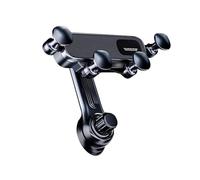 Car Phone Holder Mount Vent Clip - Secure Grip Cradle, 360 Degrees Rotate, Strong Air Vent Clip | Adjustable Stand with Anti-Slip Holder, Convenient Cradle Mount for Dashboard, Travel, Vehicle